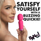 XR Brands | BANG! 10X Mini Silicone Wand Vibrator - Pink