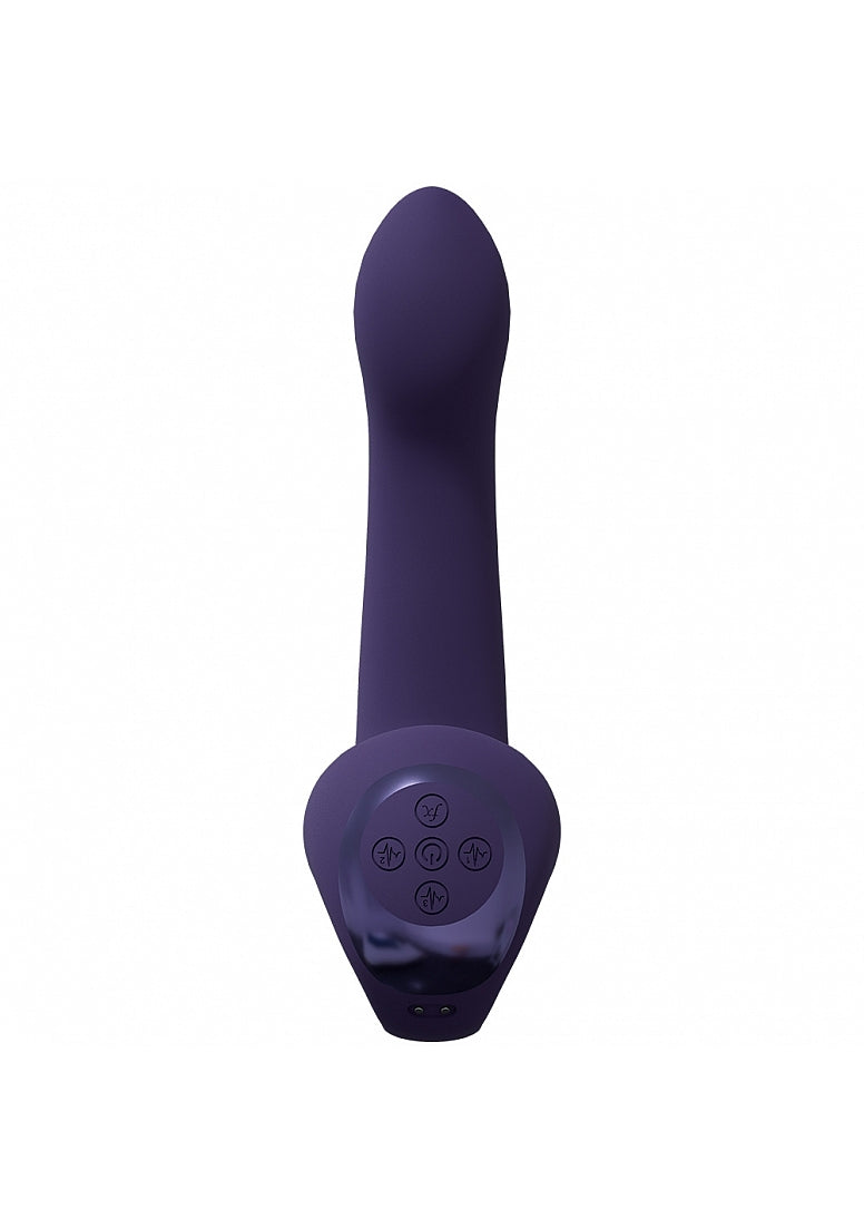 Shots Toys | VIVE Riko Triple Motor Thumper Advanced Finger Motion & Pulse Wave Vibrator Purple