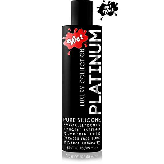 Wet Elite Platinum Luxury Silicone Base Lube Lubricant 89ml