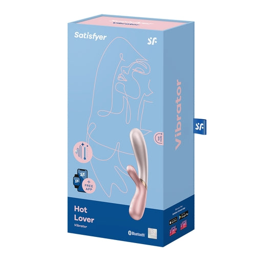 Satisfyer Hot Lover Heating Rabbit Vibrator Pink