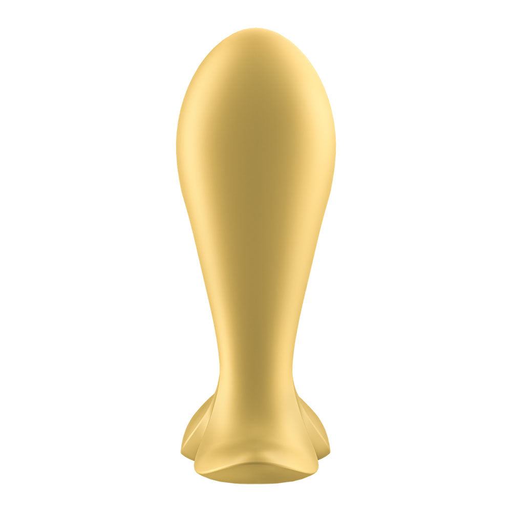 Satisfyer Intensity Plug Gold USB Rechargeable Butt Plug with App Control