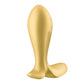 Satisfyer Intensity Plug Gold USB Rechargeable Butt Plug with App Control