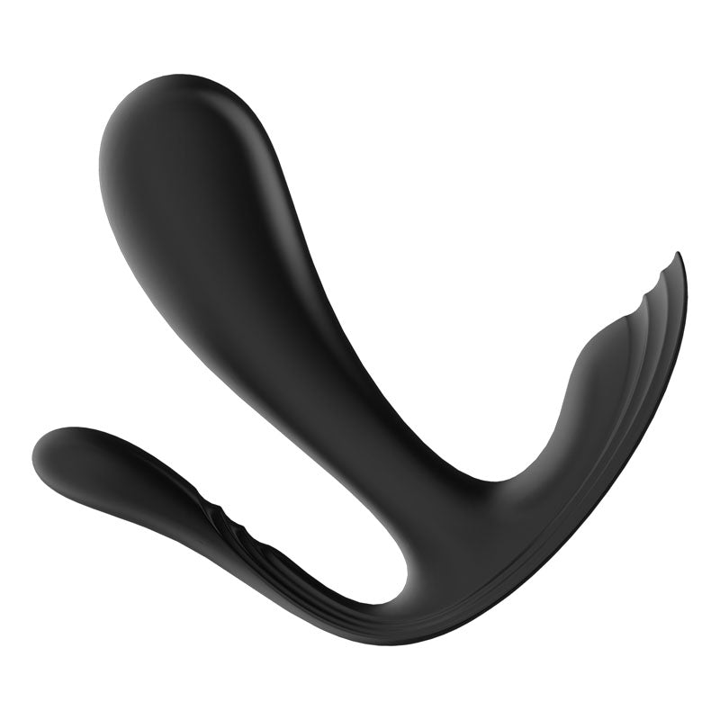 Satisfyer Top Secret + Black Wearable Anal G-Spot Vibrator with App Control