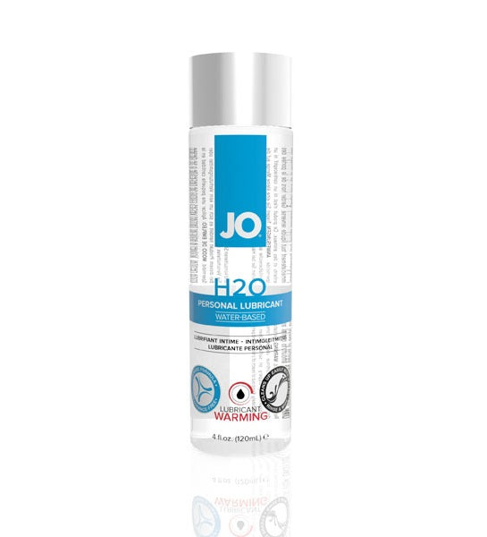 JO H2O Lubricant Warming Lubricant 4oz/120ml