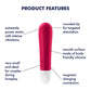 Satisfyer Ultra Power Bullet 1 Red USB Rechargeable Bullet