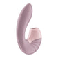 Satisfyer Supernova - Old Rose USB Rechargeable Vibrator with Air Pulsation