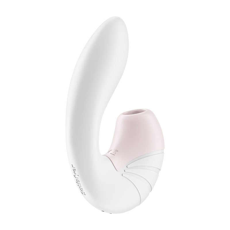 Satisfyer Supernova - White USB Rechargeable Vibrator with Air Pulsation