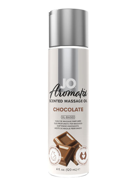 JO Aromatix Chocolate Scented Massage Oil 4oz/120ml