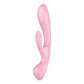 Satisfyer Triple Oh Rabbit Vibrator - Pink