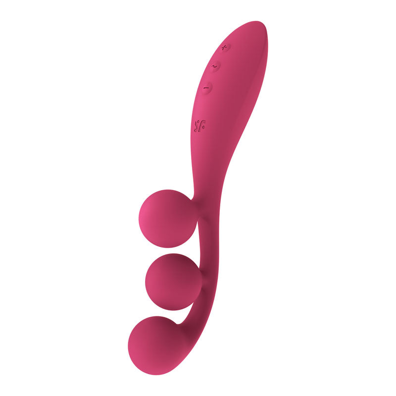 Satisfyer Tri Ball 1 3-Motor Vibrator - Red