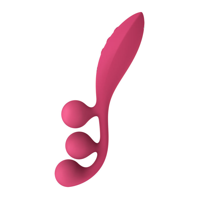 Satisfyer Tri Ball 1 3-Motor Vibrator - Red