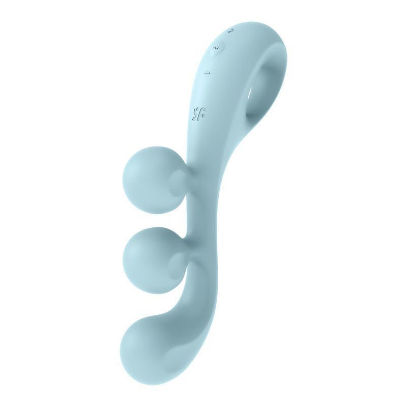 Satisfyer Tri Ball 2 3-Motor Vibrator - Light Blue