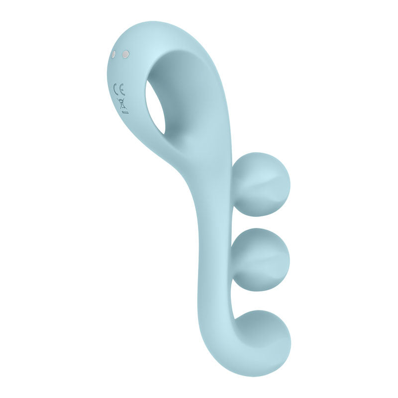 Satisfyer Tri Ball 2 3-Motor Vibrator - Light Blue