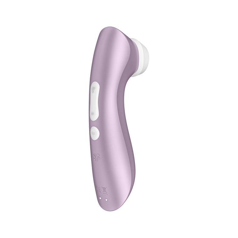 Satisfyer Pro 2+ Violet Touch-Free USB-Rechargeable Clitoral Stimulator Vibrator