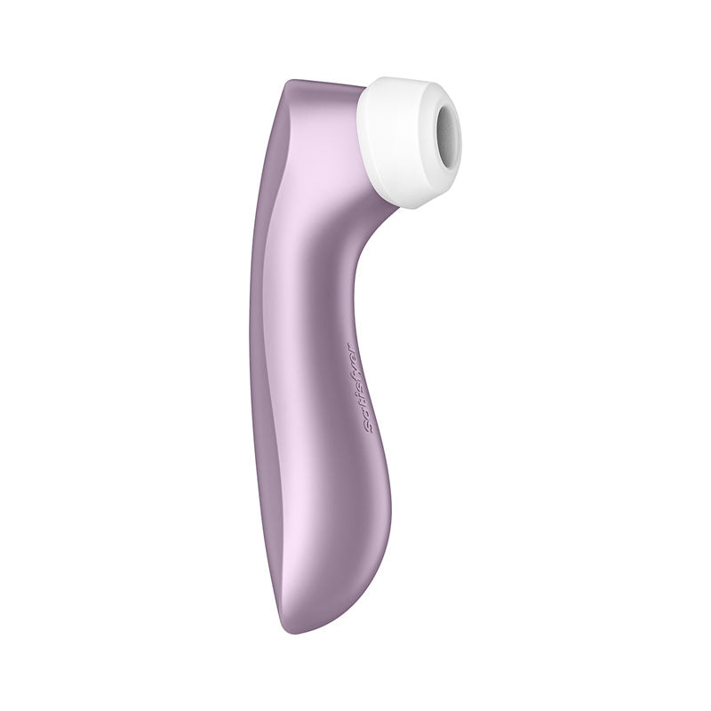 Satisfyer Pro 2+ Violet Touch-Free USB-Rechargeable Clitoral Stimulator Vibrator