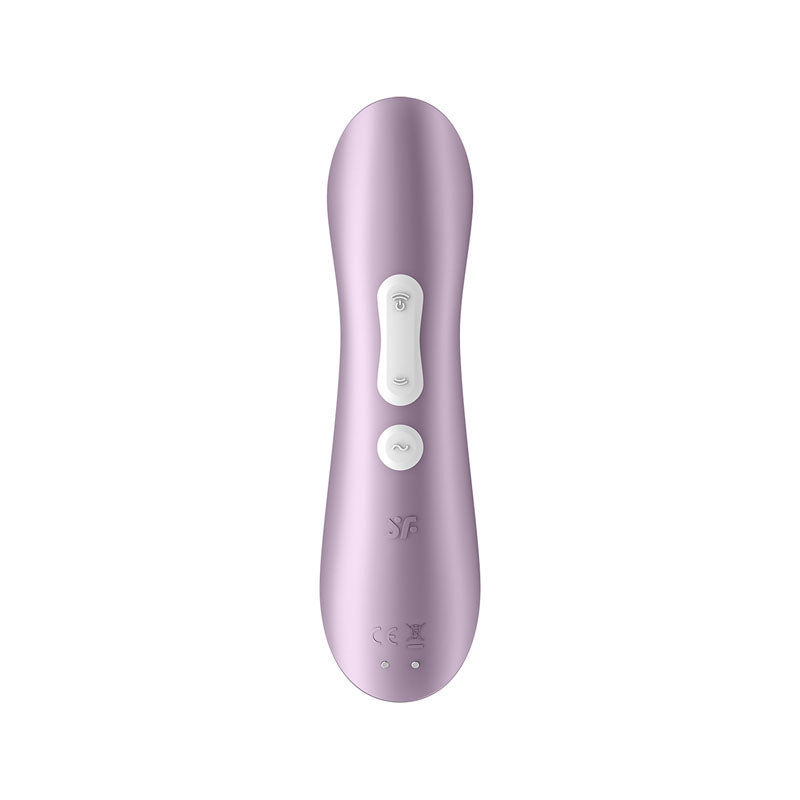 Satisfyer Pro 2+ Violet Touch-Free USB-Rechargeable Clitoral Stimulator Vibrator