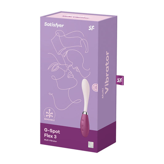 Satisfyer G-Spot Flex 3 Vibrator Red