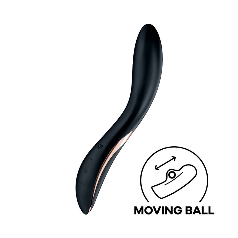 Satisfyer Rrrolling Explosion Black USB Rechargeable G-Spot Vibrator