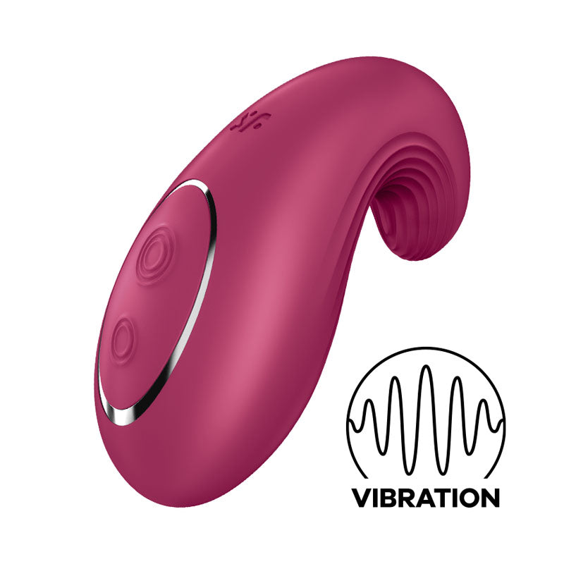 Satisfyer Dipping Delight - Berry USB Rechargeable Stimulator