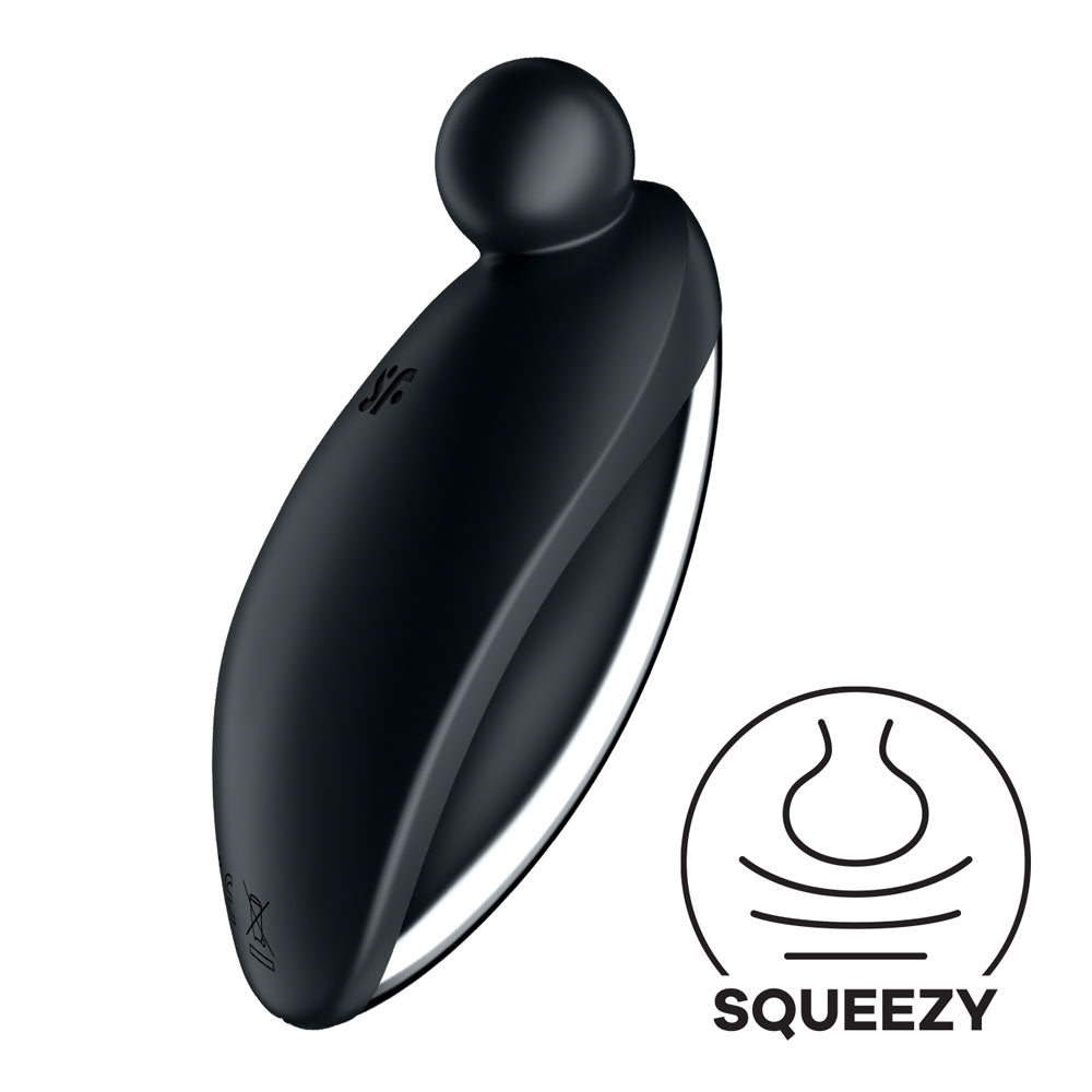 Satisfyer Spot On 2 Black USB Rechargeable Targeted Clitoral Stimulator Vibrator