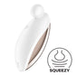 Satisfyer Spot On 2 White USB Rechargeable Targeted Clitoral Stimulator Vibrator