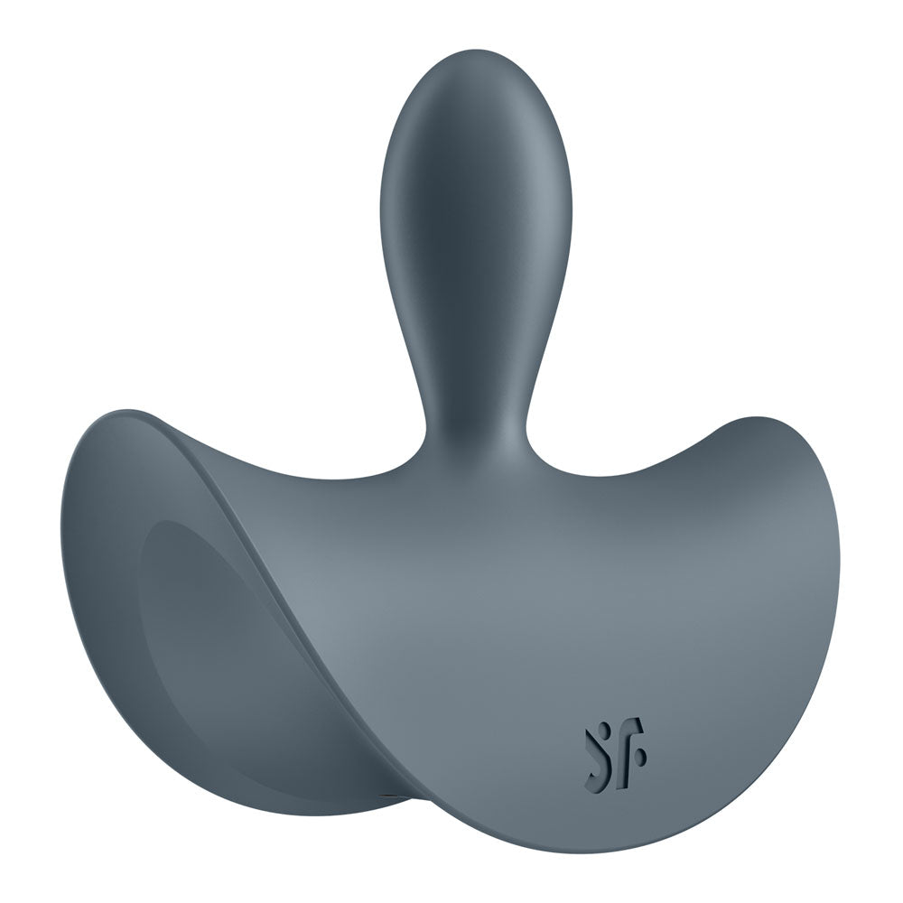 Satisfyer Booty Absolute Beginners 2 - Grey USB Rechargeable Vibrating Butt Plug