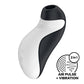 Satisfyer Orca Black/White USB Rechargeable Air Pulse Stimulator + Vibration