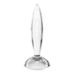 Satisfyer Sparkling Crystal - Clear Glass Butt Plug Hot & Cold Temperture Play