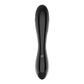 Satisfyer Dazzling Crystal 1 - Black Glass Double Ended Dildo Hot & Cold Play