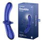 Satisfyer Double Crystal Blue Glass Double Ended Dildo Hot & Cold Temperature Play