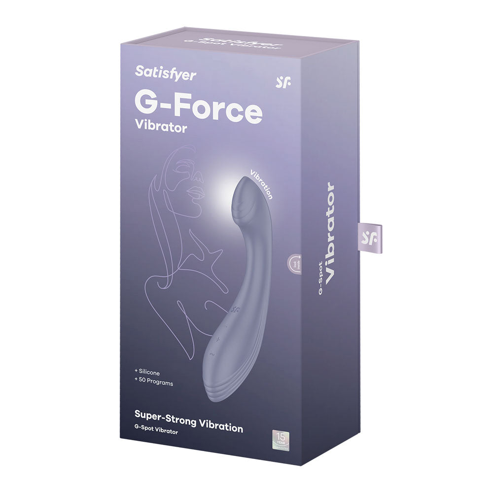 Satisfyer G-Force - Violet USB Rechargeable Vibrator