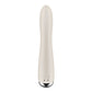 Satisfyer Spinning Vibe 1 - Beige 17.8cm USB Rechargeable Rotating Vibrator