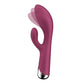 Satisfyer Spinning Rabbit 1 - Red 20cm USB Rechargeable Rotating Rabbit Vibrator