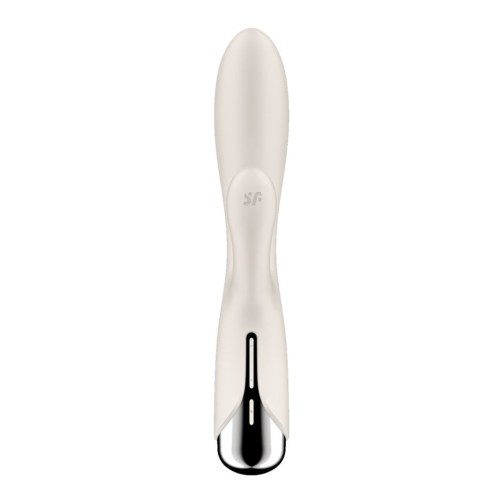 Satisfyer Spinning Rabbit 1 - Beige 20cm USB Rechargeable Rotating Rabbit Vibrator