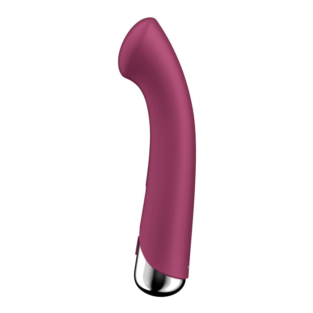 Satisfyer Spinning G-Spot 1 - Red 16.5cm USB Rechargeable Rotating Vibrator