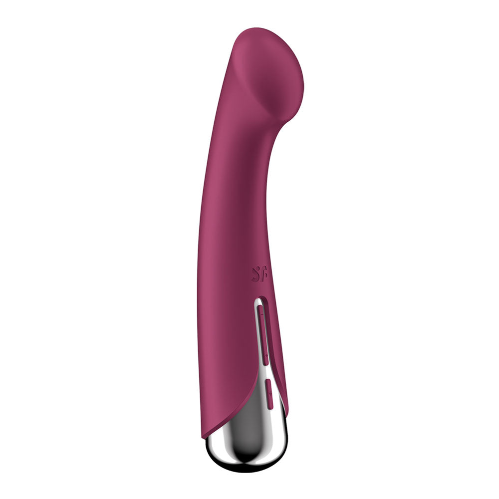 Satisfyer Spinning G-Spot 1 - Red 16.5cm USB Rechargeable Rotating Vibrator