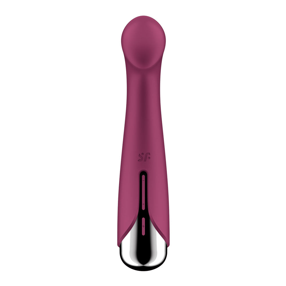 Satisfyer Spinning G-Spot 1 - Red 16.5cm USB Rechargeable Rotating Vibrator