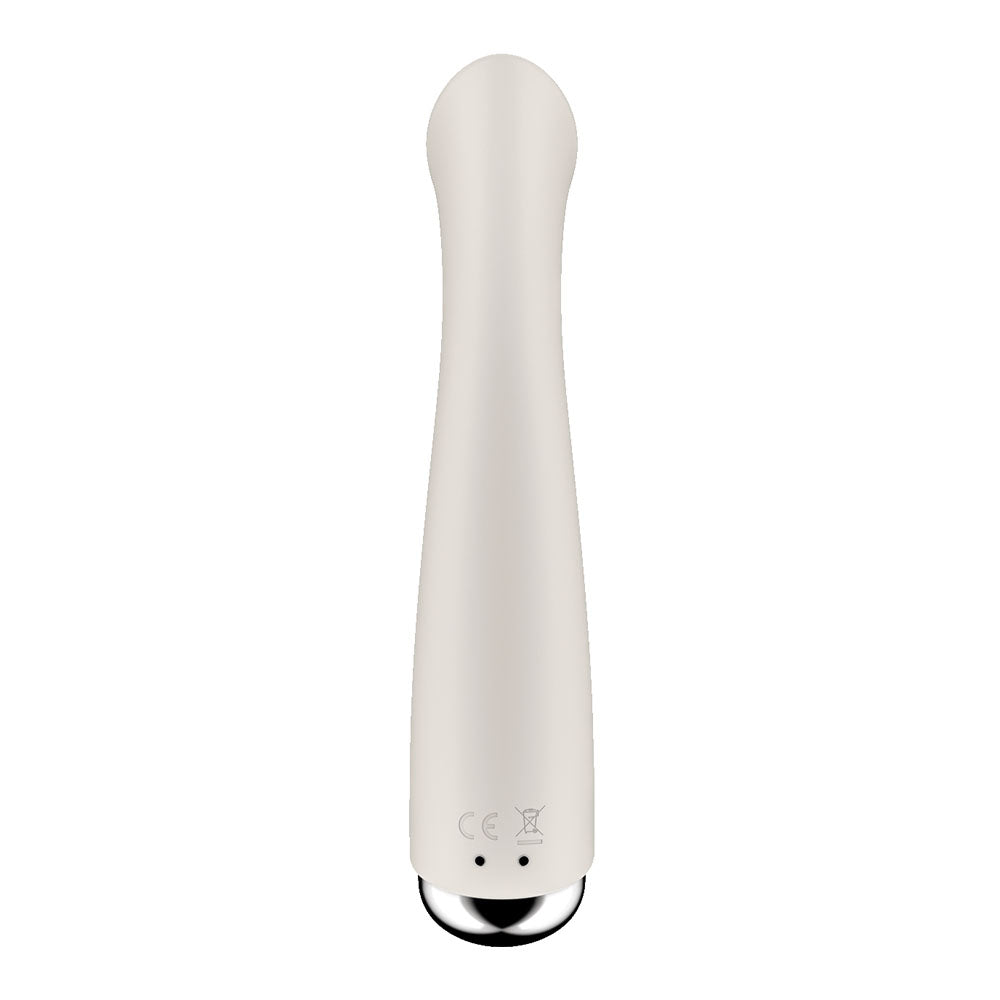 Satisfyer Spinning G-Spot 1 - Beige 16.5cm USB Rechargeable Rotating Vibrator