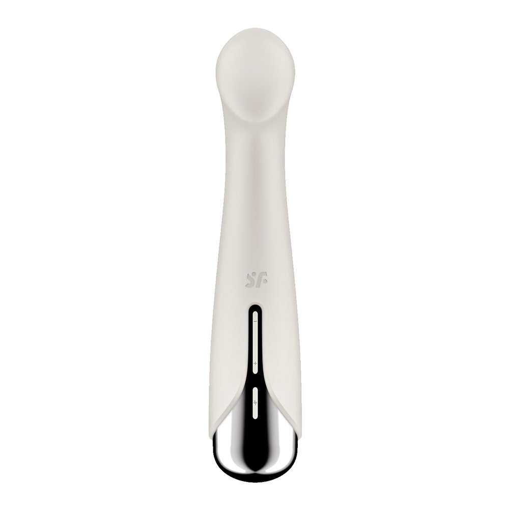 Satisfyer Spinning G-Spot 1 - Beige 16.5cm USB Rechargeable Rotating Vibrator