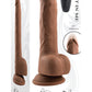 Evolved THRUST IN ME LIGHT Brown 23.5cm USB Rechargeable Thrusting Dong Dildo