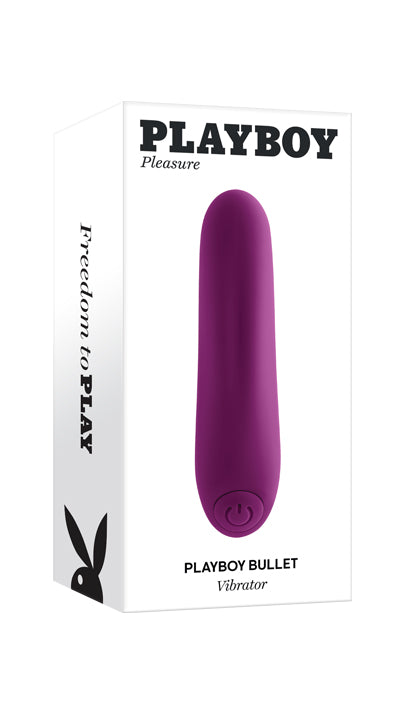 Playboy Pleasure PLAYBOY BULLET Purple 9cm USB Rechargeable Bullet Vibrator