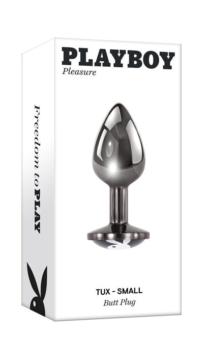 Playboy Pleasure TUX - Small Metal 7.4cm Small Butt Plug