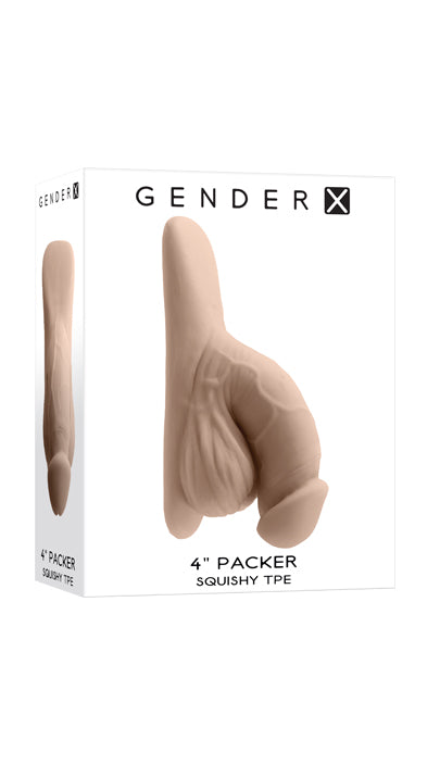 Gender X 4" PACKER - Light Flesh 10cm Packer