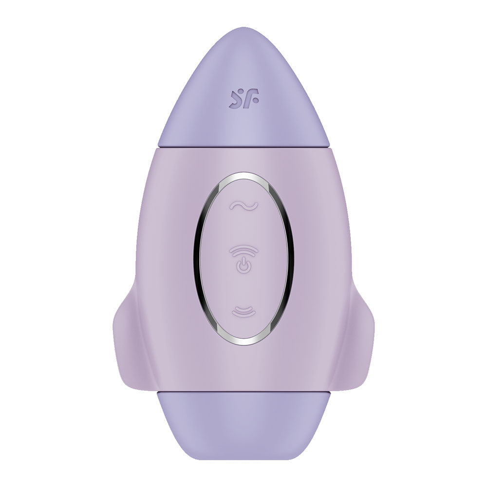 Satisfyer Mission Control - Violet USB Rechargeable Vibrating Air Pulse Stimulator