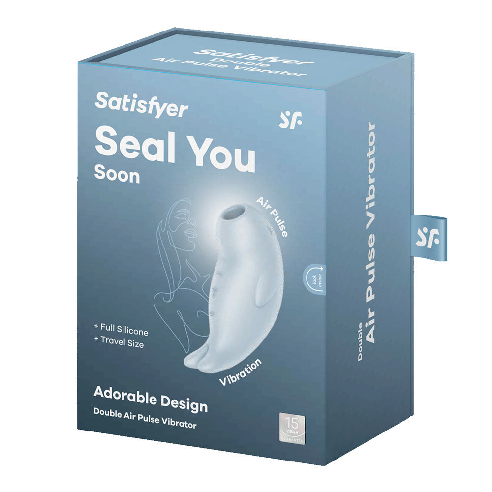 Satisfyer Seal You Soon - Baby Blue USB Rechargeable Air Pulse Stimulator