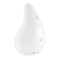 Satisfyer Dew Drop - White USB Rechargeable Stimulator Lay-on Vibrator