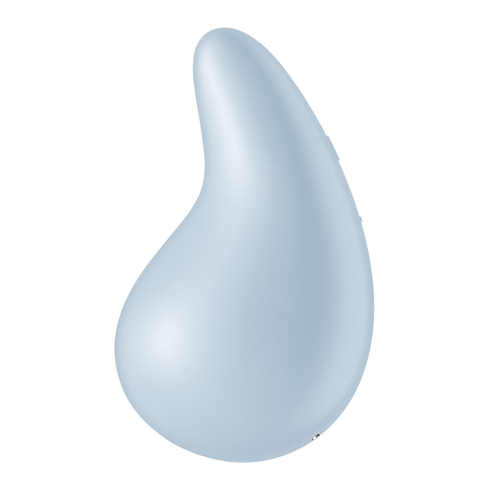 Satisfyer Dew Drop - Light Blue USB Rechargeable Stimulator Lay-on Vibrator