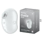 Satisfyer Cutie Ghost - White USB Rechargeable Double Air Pulse Vibrator