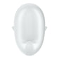 Satisfyer Cutie Ghost - White USB Rechargeable Double Air Pulse Vibrator