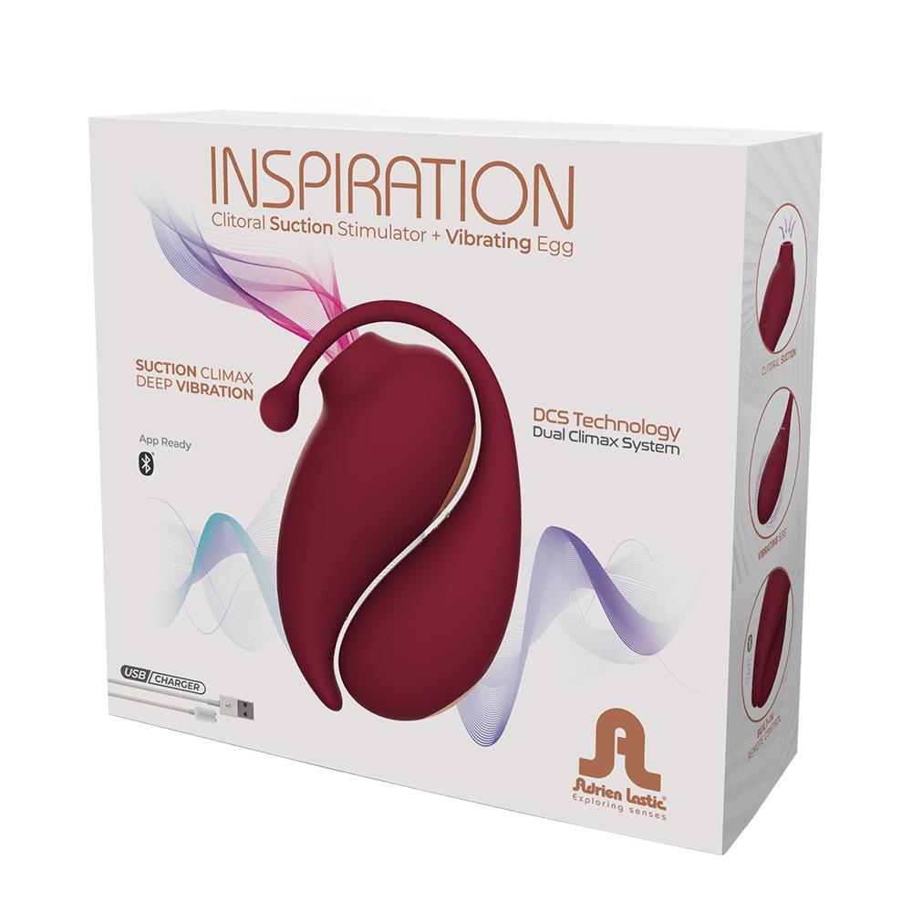 Adrien Lastic Inspiration - Clitoral Suction Stimulator and Vibrating Egg (App)